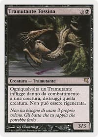 Toxin Sliver (Italian) - "Tramutante Tossina" - Magic Encyclopedia 2005 (Salvat/Hachette) - Magic: The Gathering card