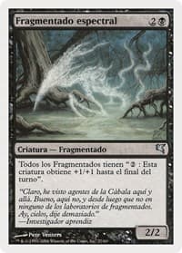 Spectral Sliver (Spanish) - "Fragmentado espectral" - Magic Encyclopedia 2005 (Salvat/Hachette) - Magic: The Gathering card