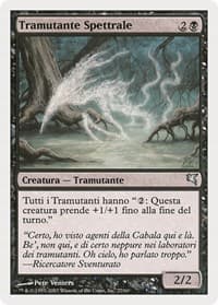 Spectral Sliver (Italian) - "Tramutante Spettrale" - Magic Encyclopedia 2005 (Salvat/Hachette) - Magic: The Gathering card