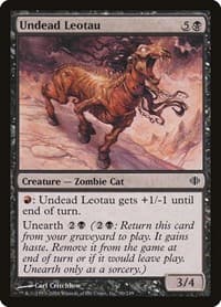 Undead Leotau - Shards of Alara - Magic: The Gathering card