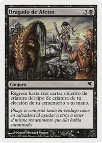 Aphetto Dredging (Spanish) - "Dragado de Afetto" - Magic Encyclopedia 2005 (Salvat/Hachette) - Magic: The Gathering card