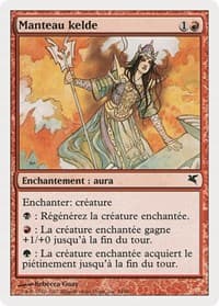 Keldon Mantle (French) - "Manteau kelde" - Magic Encyclopedia 2005 (Salvat/Hachette) - Magic: The Gathering card