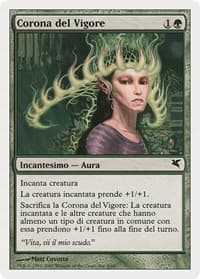Crown of Vigor (Italian) - "Corona del Vigore" - Magic Encyclopedia 2005 (Salvat/Hachette) - Magic: The Gathering card