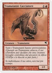 Hunter Sliver (Italian) - "Tramutante Cacciatore" - Magic Encyclopedia 2005 (Salvat/Hachette) - Magic: The Gathering card