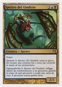 Doomsday Specter (Italian) - "Spettro del Giudizio" - Magic Encyclopedia 2005 (Salvat/Hachette) - Magic: The Gathering card