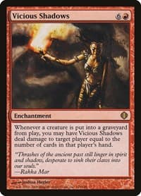 Vicious Shadows - Shards of Alara - Magic: The Gathering card