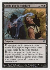 Struggle for Sanity (Spanish) - "Lucha por la cordura" - Magic Encyclopedia 2005 (Salvat/Hachette) - Magic: The Gathering card