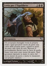 Struggle for Sanity (Italian) - "Lotta per l'Equilibrio" - Magic Encyclopedia 2005 (Salvat/Hachette) - Magic: The Gathering card