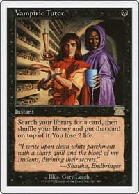Vampiric Tutor - Classic Sixth Edition - Magic: The Gathering card