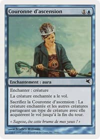 Crown of Ascension (French) - "Couronne d'ascension" - Magic Encyclopedia 2005 (Salvat/Hachette) - Magic: The Gathering card