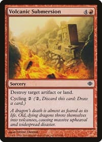 Volcanic Submersion - Shards of Alara - Magic: The Gathering card