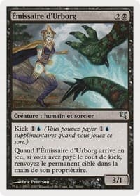 Urborg Emissary (French) - "Émissaire d'Urborg" - Magic Encyclopedia 2005 (Salvat/Hachette) - Magic: The Gathering card