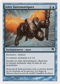 Phantom Wings (French) - "Ailes fantomatiques" - Magic Encyclopedia 2005 (Salvat/Hachette) - Magic: The Gathering card