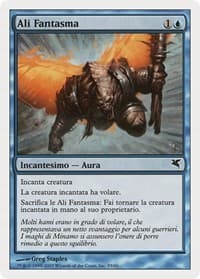 Phantom Wings (Italian) - "Ali Fantasma" - Magic Encyclopedia 2005 (Salvat/Hachette) - Magic: The Gathering card