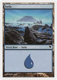 Island (Italian) - "Isola" - Magic Encyclopedia 2005 (Salvat/Hachette) - Magic: The Gathering card