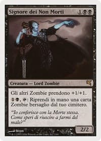 Lord of the Undead (Italian) - "Signore dei Non Morti" - Magic Encyclopedia 2005 (Salvat/Hachette) - Magic: The Gathering card