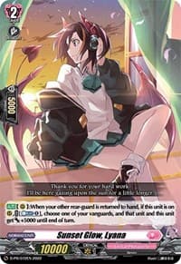 Sunset Glow, Lyana - D Promo Cards - Cardfight Vanguard card