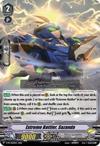 Extreme Battler, Sazanda - V Promo Cards - Cardfight Vanguard card