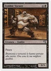 Gluttonous Zombie (Italian) - "Zombie Vorace" - Magic Encyclopedia 2005 (Salvat/Hachette) - Magic: The Gathering card