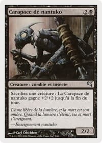 Nantuko Husk (French) - "Carapace de nantuko" - Magic Encyclopedia 2005 (Salvat/Hachette) - Magic: The Gathering card