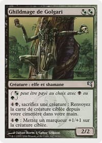 Golgari Guildmage (French) - "Ghildmage de Golgari" - Magic Encyclopedia 2005 (Salvat/Hachette) - Magic: The Gathering card