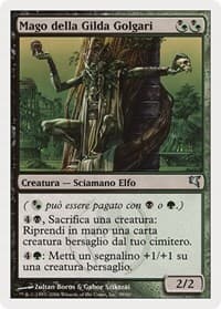 Golgari Guildmage (Italian) - "Mego della Gilda Golgari" - Magic Encyclopedia 2005 (Salvat/Hachette) - Magic: The Gathering card