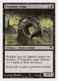 Blind Creeper (Spanish) - "Trepador ciego" - Magic Encyclopedia 2005 (Salvat/Hachette) - Magic: The Gathering card