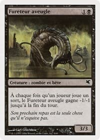 Blind Creeper (French) - "Fureteur aveugle" - Magic Encyclopedia 2005 (Salvat/Hachette) - Magic: The Gathering card