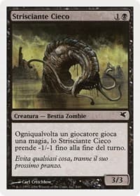 Blind Creeper (Italian) - "Strisciante Cieco" - Magic Encyclopedia 2005 (Salvat/Hachette) - Magic: The Gathering card