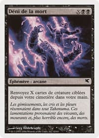 Death Denied (French) - "Déni de la mort" - Magic Encyclopedia 2005 (Salvat/Hachette) - Magic: The Gathering card
