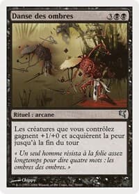 Dance of Shadows (French) - "Danse des ombres" - Magic Encyclopedia 2005 (Salvat/Hachette) - Magic: The Gathering card