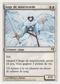 Angel of Mercy (French) - "Ange de Miséricorde" - Magic Encyclopedia 2005 (Salvat/Hachette) - Magic: The Gathering card