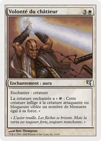 Sinstriker's Will (French) - "Volonté du châtieur" - Magic Encyclopedia 2005 (Salvat/Hachette) - Magic: The Gathering card