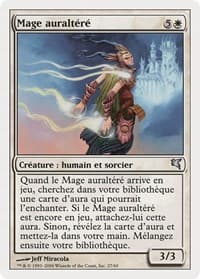 Auratouched Mage (French) - "Mage auraltéré" - Magic Encyclopedia 2005 (Salvat/Hachette) - Magic: The Gathering card