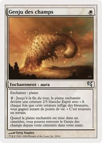 Genju of the Fields (French) - "Genju des champs" - Magic Encyclopedia 2005 (Salvat/Hachette) - Magic: The Gathering card