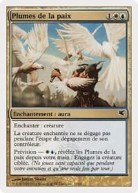 Plumes of Peace (French) - "Plumes de la paix" - Magic Encyclopedia 2005 (Salvat/Hachette) - Magic: The Gathering card