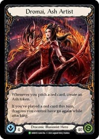 Dromai, Ash Artist - HER059 - Flesh and Blood: Promo Cards - Flesh and Blood TCG card