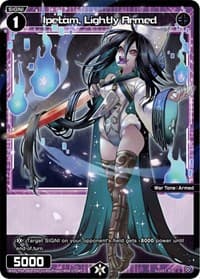 Ipetam, Lightly Armed (Parallel Foil) - Vertex Diva - WIXOSS card
