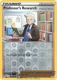 Professor's Research [Professor Rowan] - Professor Program Promos - Pokemon card