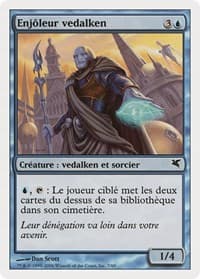 Vedalken Entrancer (French) - "Enjôleur vedalken" - Magic Encyclopedia 2005 (Salvat/Hachette) - Magic: The Gathering card