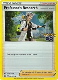 Professor's Research [Professor Willow] - SWSH178 - SWSH: Sword & Shield Promo Cards - Pokemon card