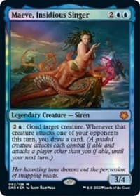 Maeve, Insidious Singer - Magic Game Night: Free-For-All - Magic: The Gathering card