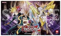 Yu-Gi-Oh! July 2022 Anime Expo Exclusive Game Mat - Playmaker & Accesscode Talker - Konami Playmats - Playmats card