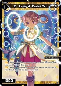 R - Inglight, Code: Art (Parallel Foil) - Vertex Diva - WIXOSS card