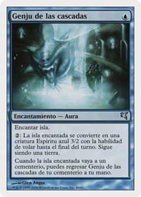 Genju of the Falls (Spanish) - "Genju de las cascadas" - Magic Encyclopedia 2005 (Salvat/Hachette) - Magic: The Gathering card