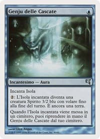 Genju of the Falls (Italian) - "Genju delle Cascate" - Magic Encyclopedia 2005 (Salvat/Hachette) - Magic: The Gathering card
