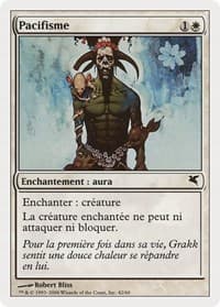 Pacifism (French) - "Pacifisme" - Magic Encyclopedia 2005 (Salvat/Hachette) - Magic: The Gathering card