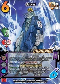 Selkie (Provisional Showdown 2 Champion) - UniVersus: My Hero Academia Promo Cards - UniVersus card