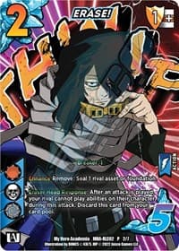 ERASE! (Regional License Exam 2022) - UniVersus: My Hero Academia Promo Cards - UniVersus card