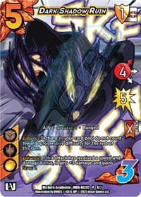 Dark Shadow Ruin (Regional License Exam 2022) - UniVersus: My Hero Academia Promo Cards - UniVersus card